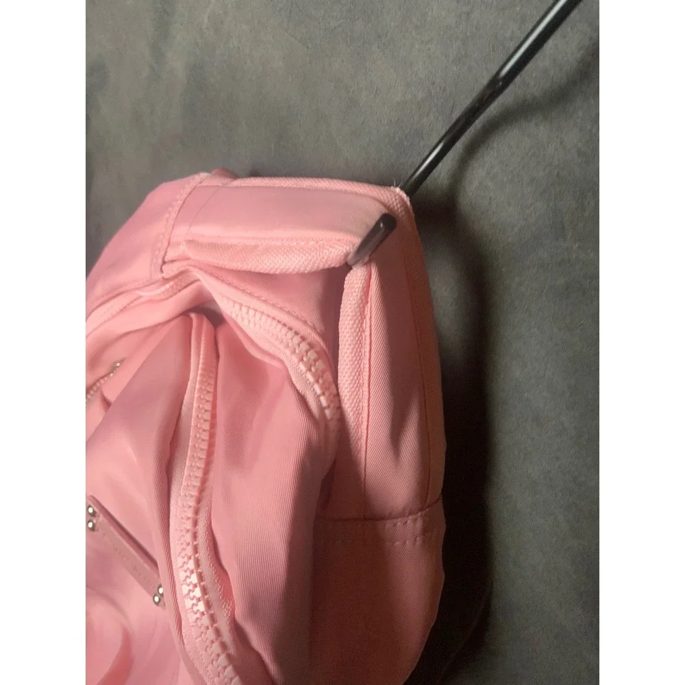 Bearpaw Pink Gorpcore Backpack Women's Medium School Travel Casual Tech Bag
